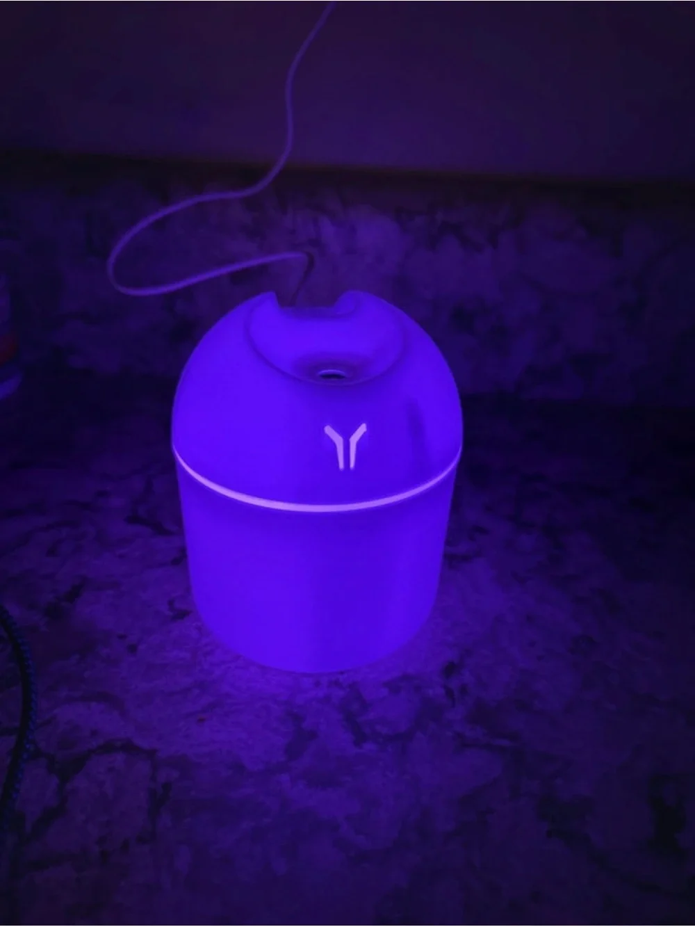 Compact USB Colorful Humidifier/aroma diffuser